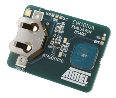 Evaluation board for Atmel AT42QT1010 touch sensor Evaluation board for Atmel AT42QT1010 touch sensor